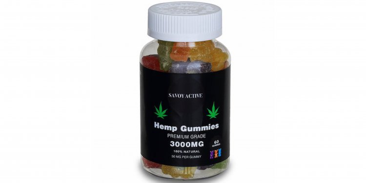 Vegan Hemp Seed Oil Gummies With Pectin - 3000mg - 60 Gummies - 50mg / Gummy