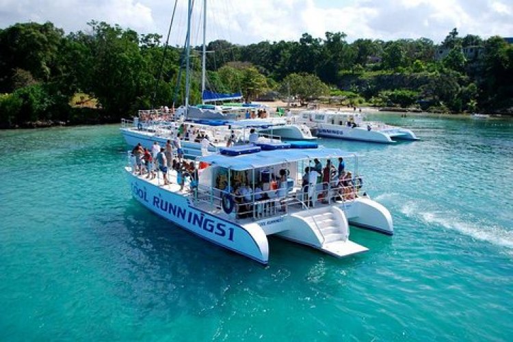 Dunn's River Falls Party Cruise & Snorkeling With Cool Runnings Catamaran Cruises