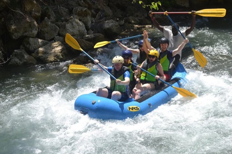 Blue Hole And River Rapids Adventure