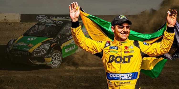 Jamaican Fraser McConnell Wins His First Nitro Rallycross
